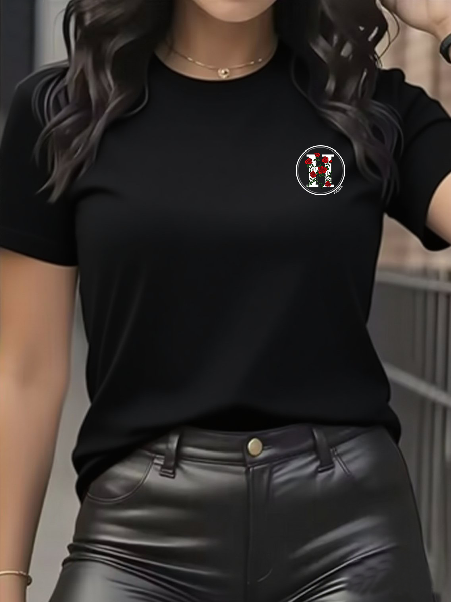 المرأة تي شيرت الترفيه موضة قص - مراجعة Quality Streetwear Brand وسعره
