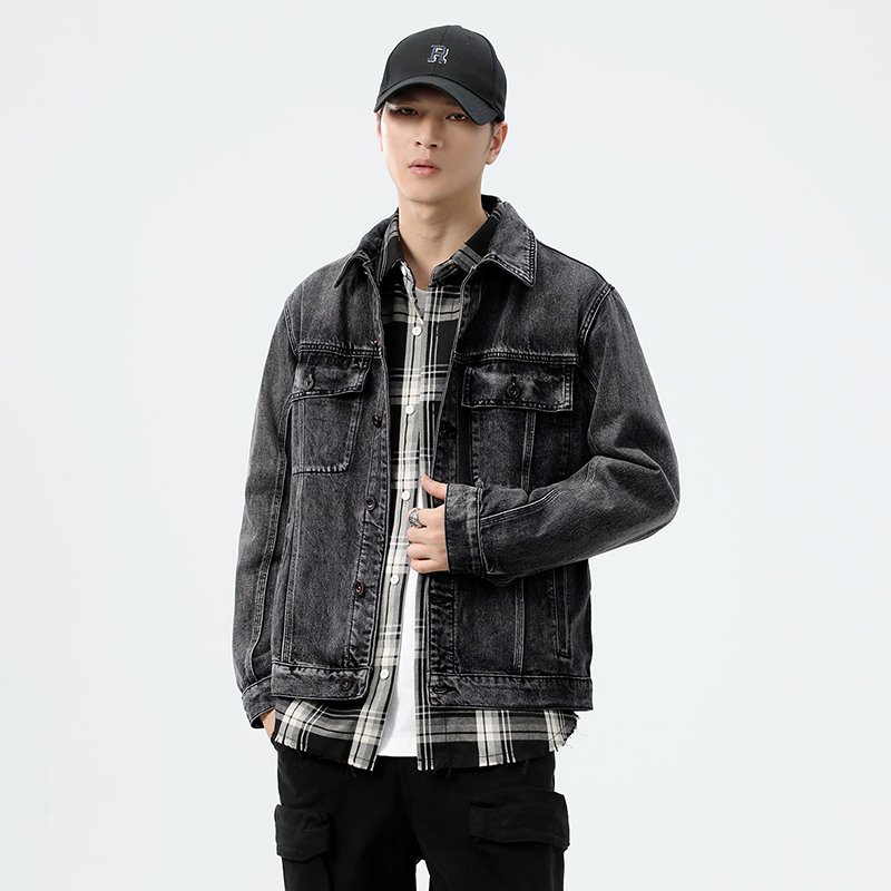 جاكيت دينيم رجالي بجيوب للعمل، - مراجعة Streetwear Brands 2026 وسعره